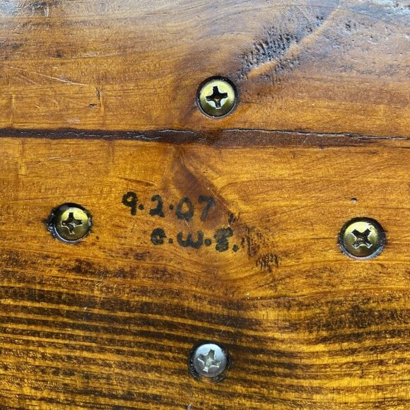 Wooden Star Design Storage Box - Picture 11 of 16